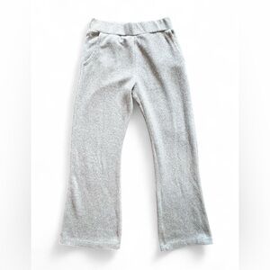 Colortree Girls Cozy Gray Fleece Bottoms Size Large